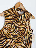 Olivia Rae Animal Print Top (Large)